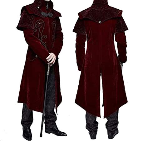 medieval trench coat|noble medieval fur coat.